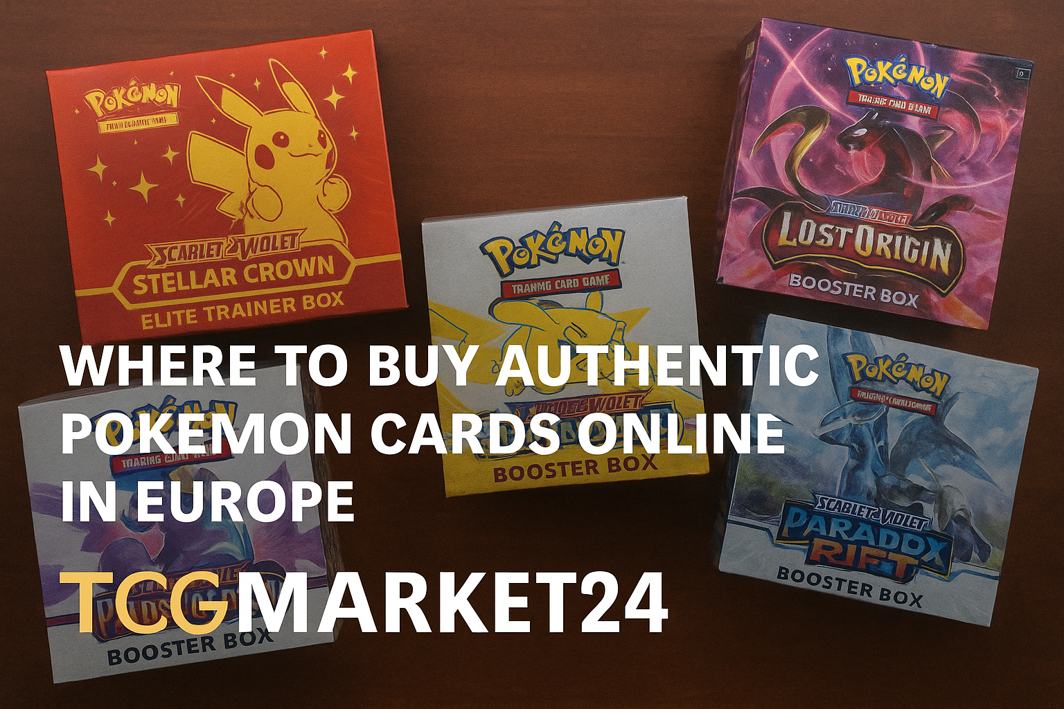 Where to Buy Authentic Pokémon Cards in Europe | TCGMarket24