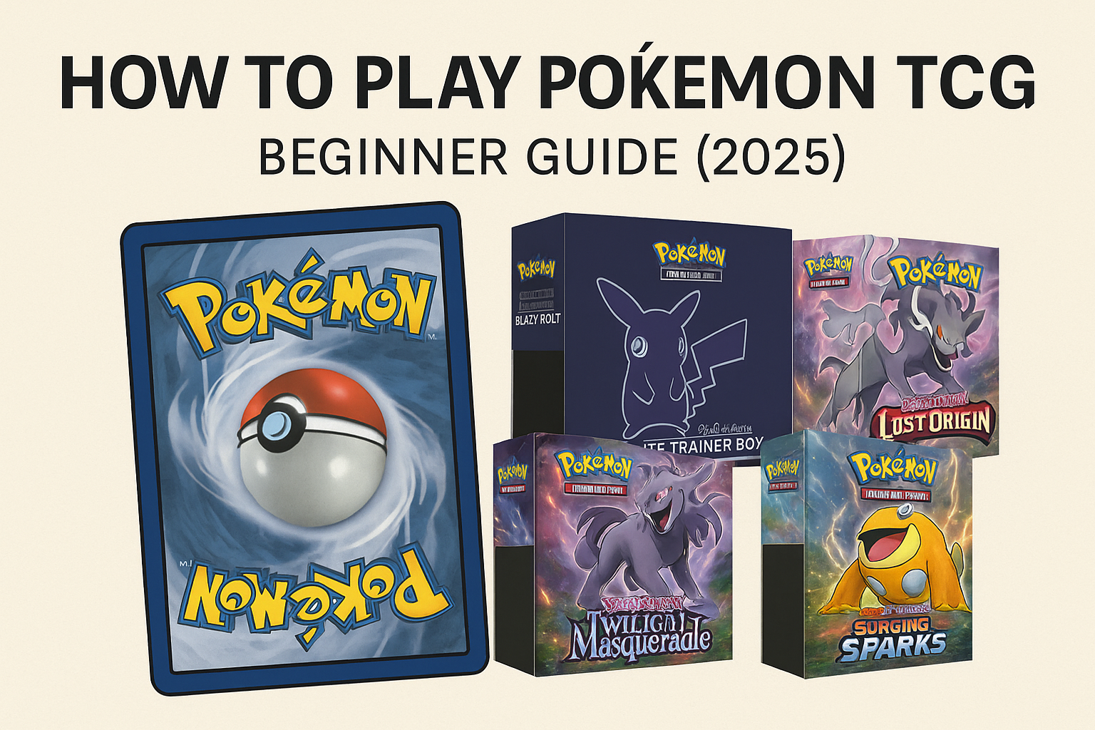 How to Play Pokémon TCG: Beginner Guide (2025)